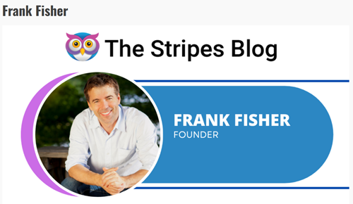 thestripesblog contact fisher